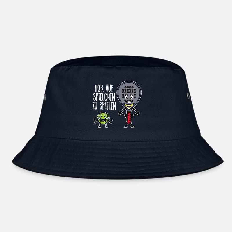 Trainer Padelteam Schläger Padel Statement Bälle - Bucket Hat - Navy