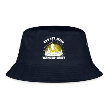 Wandern Statement Bergsteigen Klettern Statement - Bucket Hat - Navy - Vorne