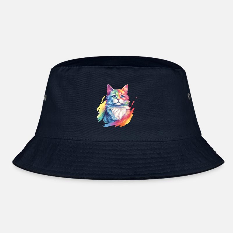 Chat arc-en-ciel – Chat arc-en-ciel pittoresque - Bob - marine