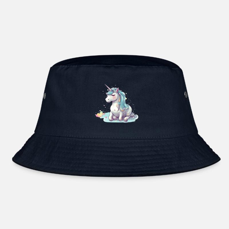 Liegendes Einhorn Bucket Hat