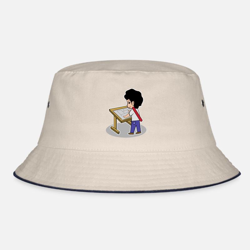 Work Workaholic Architect Manager Job Career Bucket Hat