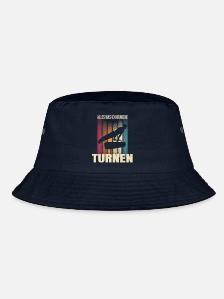 Alles was ich brauche - Turnen - Bucket Hat - Navy