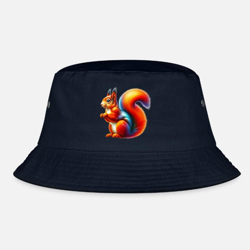 Eichhörnchen - Bucket Hat - Navy