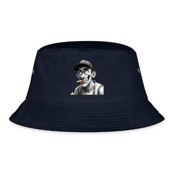 Freak - Bucket Hat - Navy - Vorne