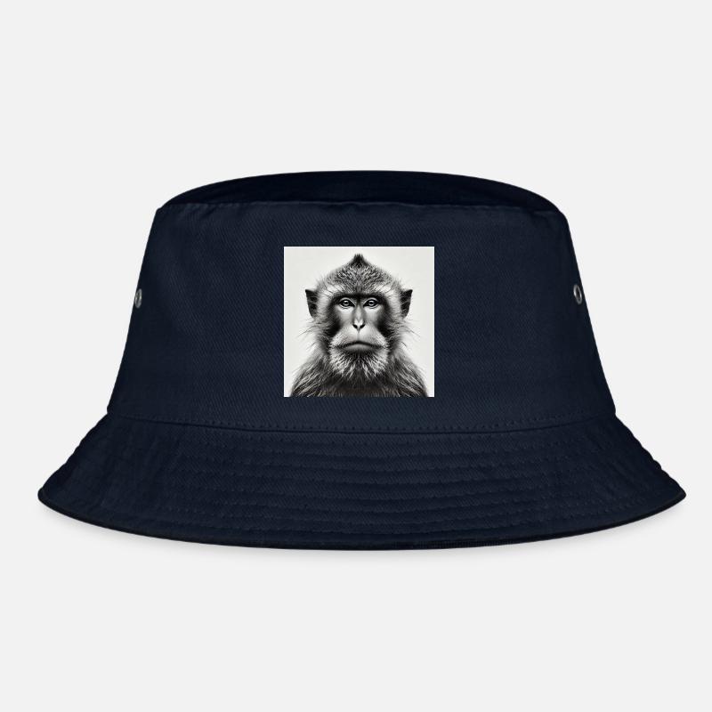 Singe en niveaux de gris - Bob - marine