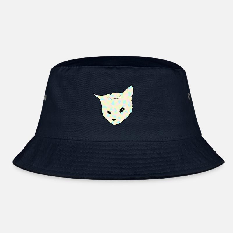 Curious Opalcat Bucket Hat