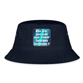SIMULATION REALITÄT ZEITACHSE - Bucket Hat - Navy - Vorne