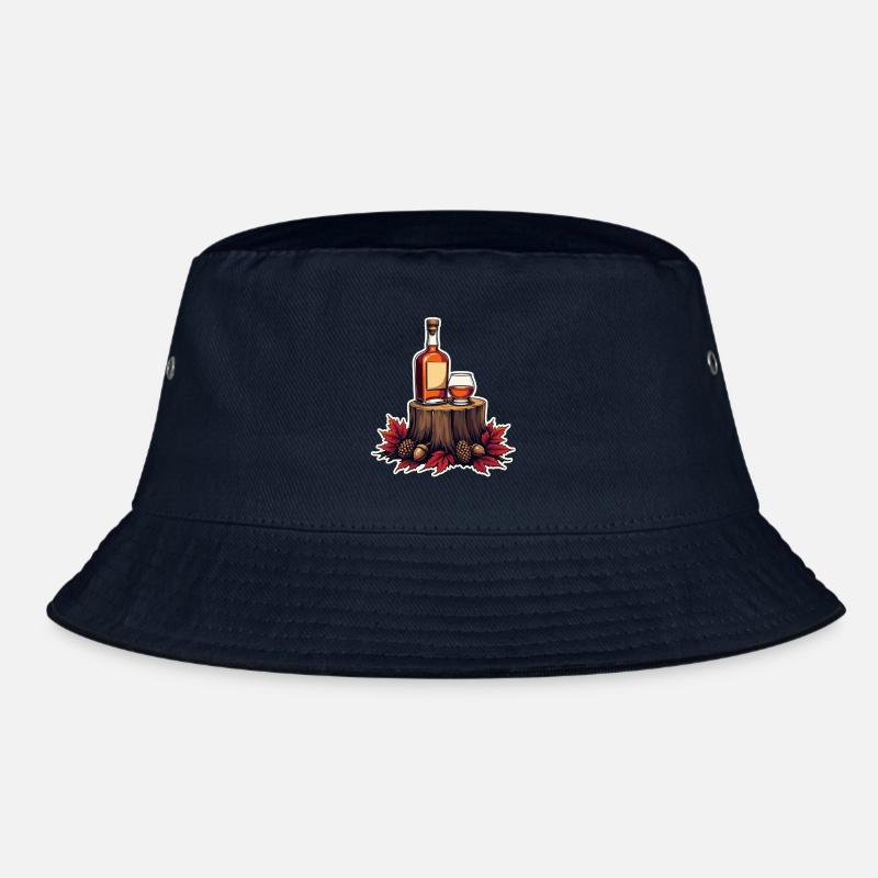 Autumn Whiskey on Stump Bucket Hat