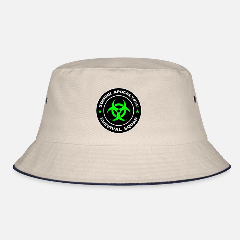 Zombie Apocalypse Survival Squad Bucket Hat