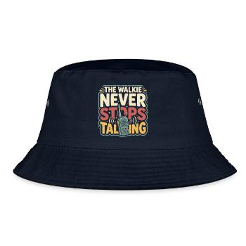 Leiter Der Kindertagesstätte, Leiter Der Vorschule - Bucket Hat - Navy - Vorne
