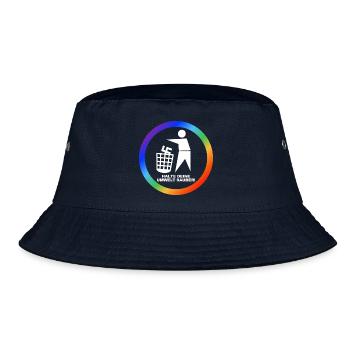 Gegen Rechts - Halte deine Umwelt sauber - FCK NZS - Bucket Hat - Navy - Vorne