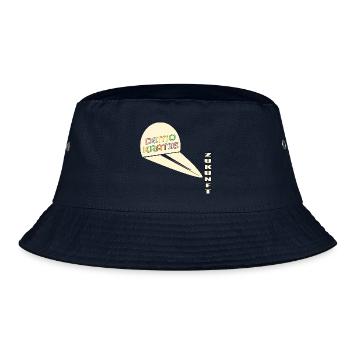 Zukunft Schatten Demokratie - Bucket Hat - Navy - Vorne