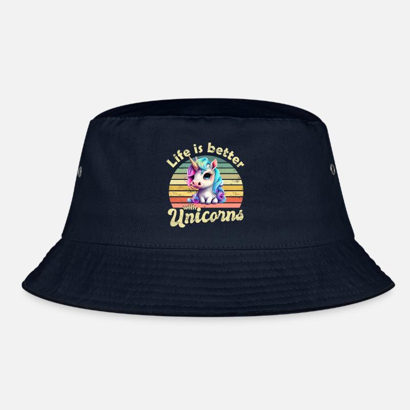 Einhorn Einhörner Bucket Hat