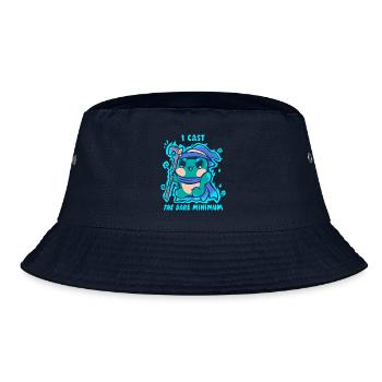 The Bare Minimum Spell - Bucket Hat - navy - Front