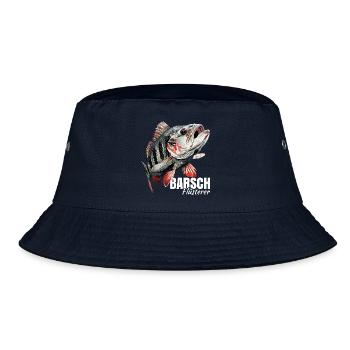 Barsch Flüsterer - Bucket Hat - Navy - Vorne