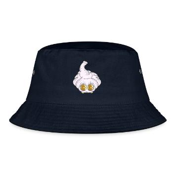 BITE - Bucket Hat - navy - Front