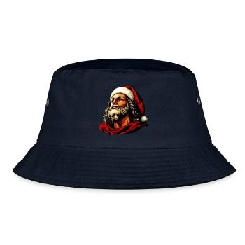 Jesus Weihnachten - Bucket Hat - Navy - Vorne