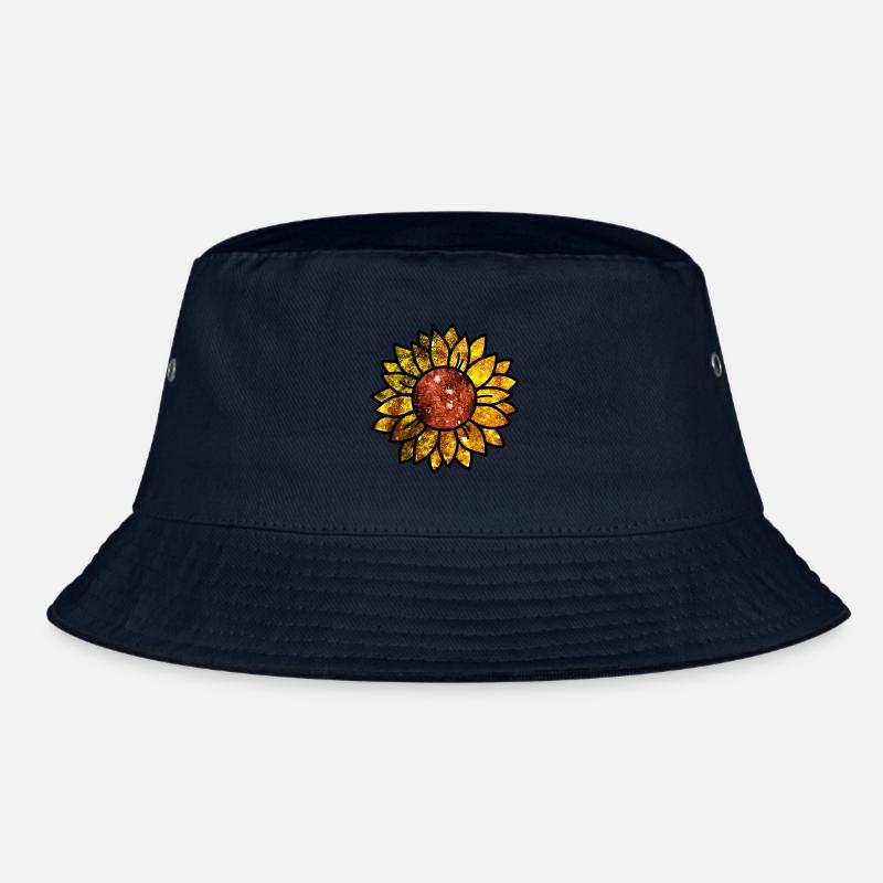 Kosmische Sonnenblume Bucket Hat