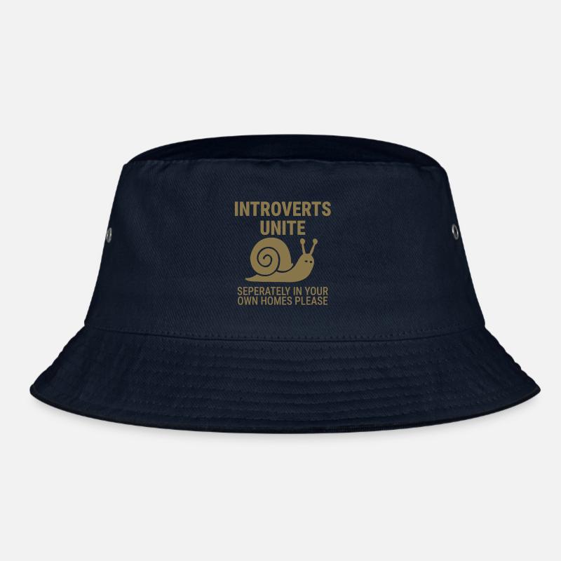 Introvertierte vereint euch! Bucket Hat
