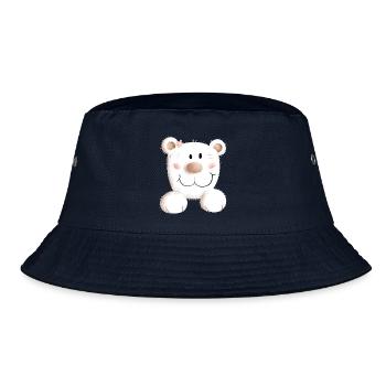 Doux ours je porte je nounours je nounours cadeau - Bob - marine - Devant