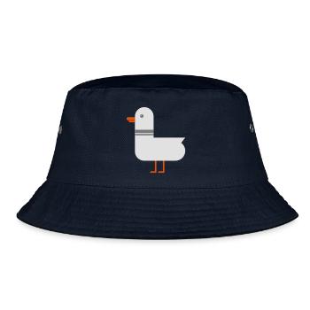 Möwe - Bucket Hat - Navy - Vorne