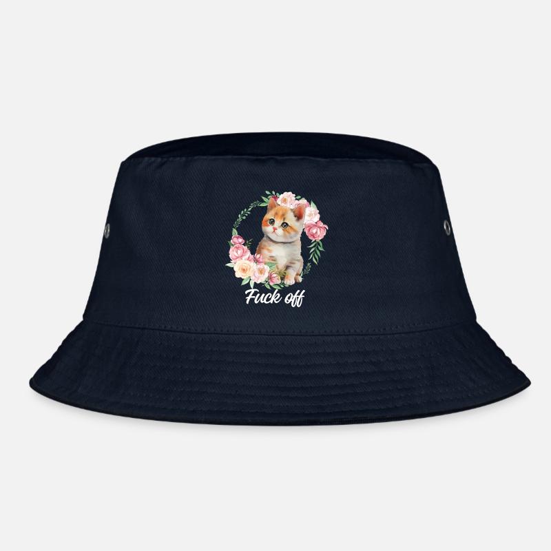 Süßes genervtes Kätzchen Bucket Hat