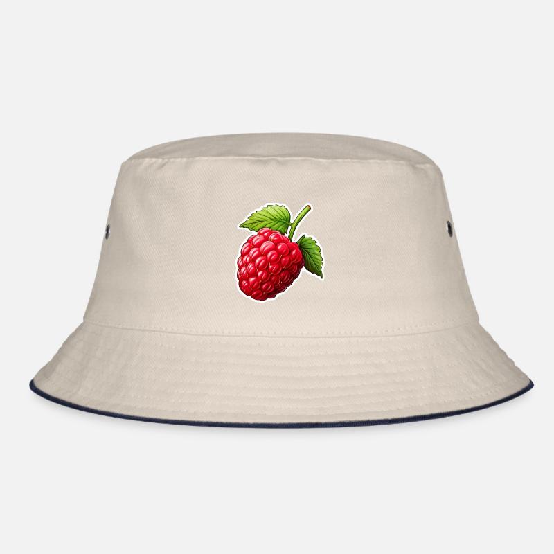 Raspberry single Bucket Hat