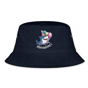 Jaw-some Celebration - Bucket Hat - navy - Front