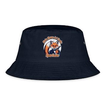Fuchs im Smoking, Der Sparfuchs aka Geheimagent - Bucket Hat - Navy - Vorne