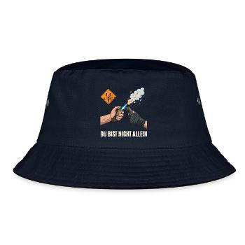 Pyro Bruder - Bucket Hat - Navy - Vorne