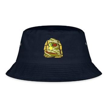 DEAD LANGUAGES - Bucket Hat - navy - Front
