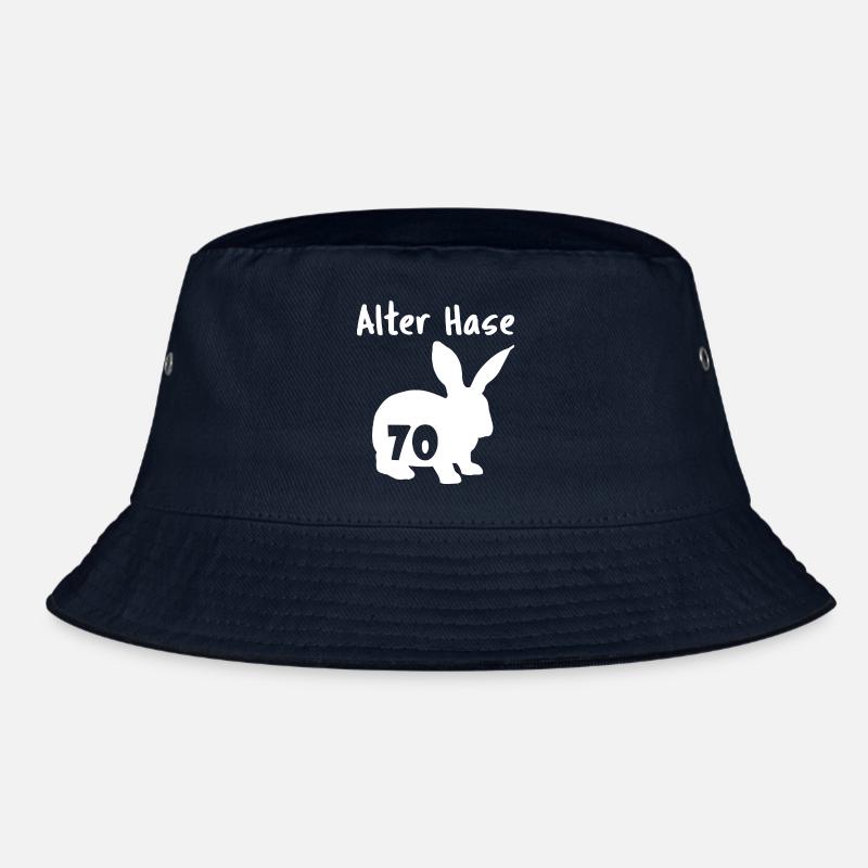 alter Hase 70. Geburtstag Bucket Hat