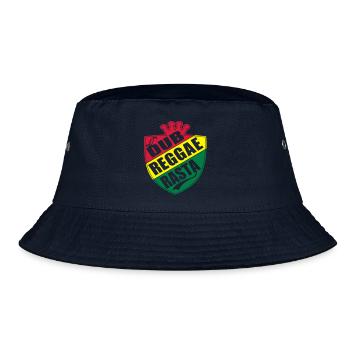 dub reggae rasta - Bucket Hat - Navy - Vorne