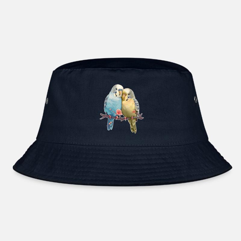 Wellensittiche - Bucket Hat - Navy