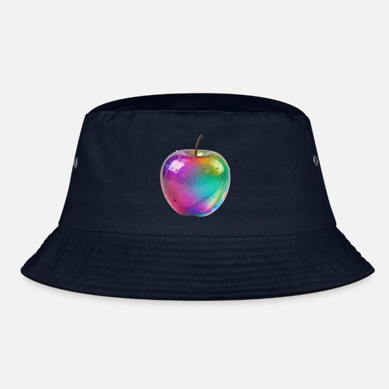 Conception esthétique de la pomme arc-en-ciel Bob