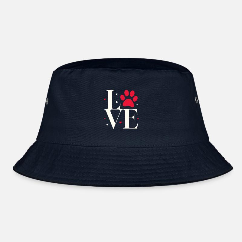 L’amour avec une empreinte de patte Bob