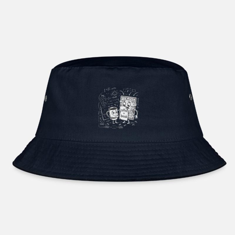 Deadline-Chaos: Coffee Break Büro Geschenk Bucket Hat