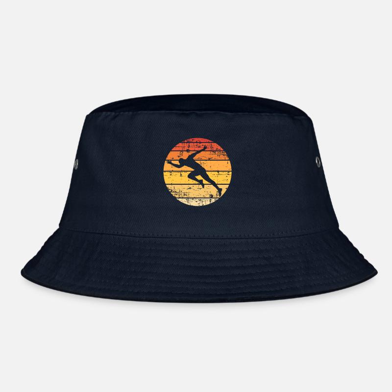 Sprinter Silhouette Bucket Hat