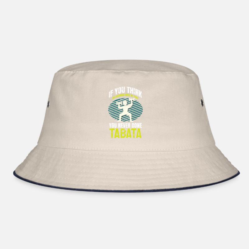 Tabata interval training hiit cardio Bucket Hat