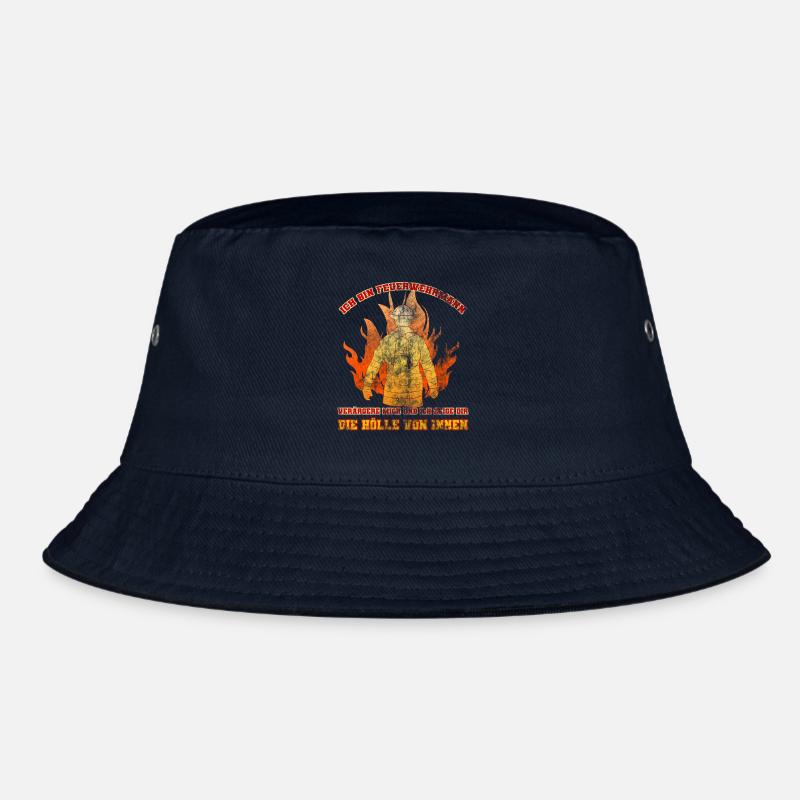 Ich Bin Feuerwehrmann Feuerwehr Geschenkidee Bucket Hat