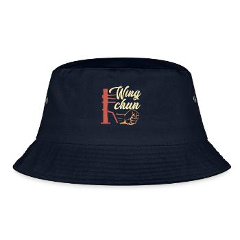 Wing Chun gift - Bucket Hat - navy - Front