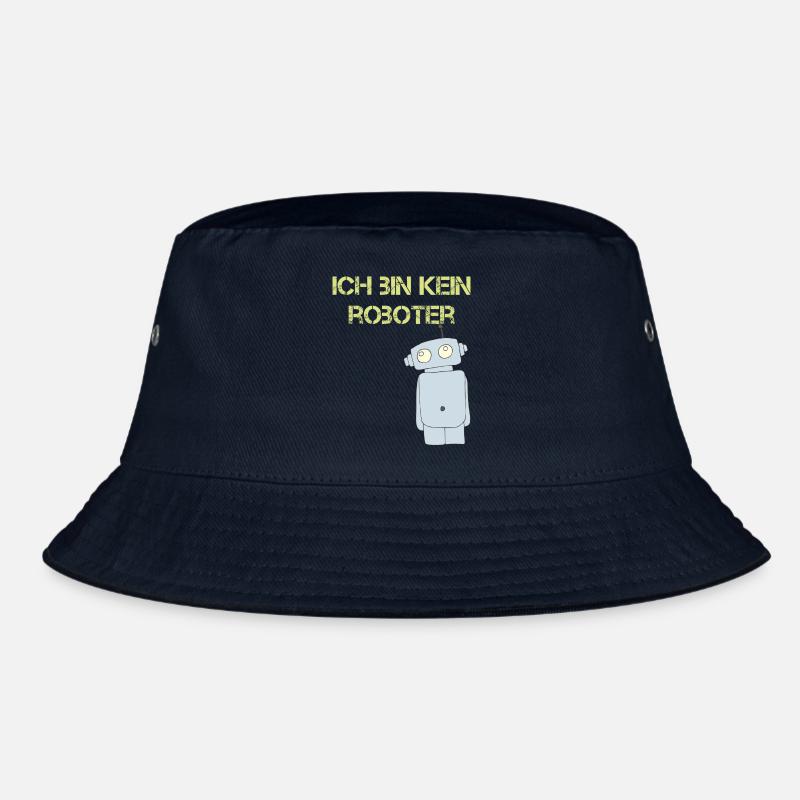 ich bin kein roboter Bucket Hat