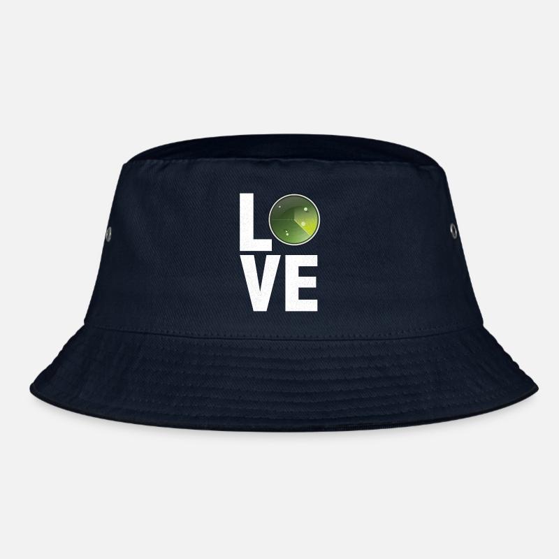 Air Traffic Controller Love Radar Flight Control Bucket Hat