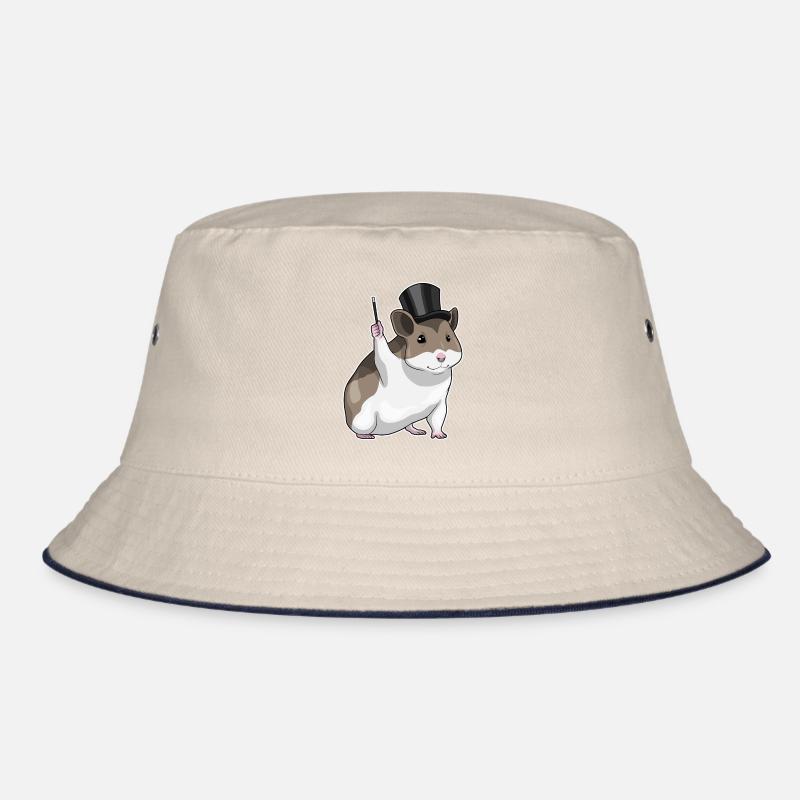 Hamster Wizard Wand Bucket Hat