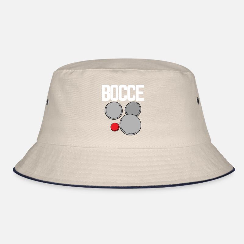Bocce Spruch Bocce Ball mit Jack Bocci Game Bocce Bucket Hat
