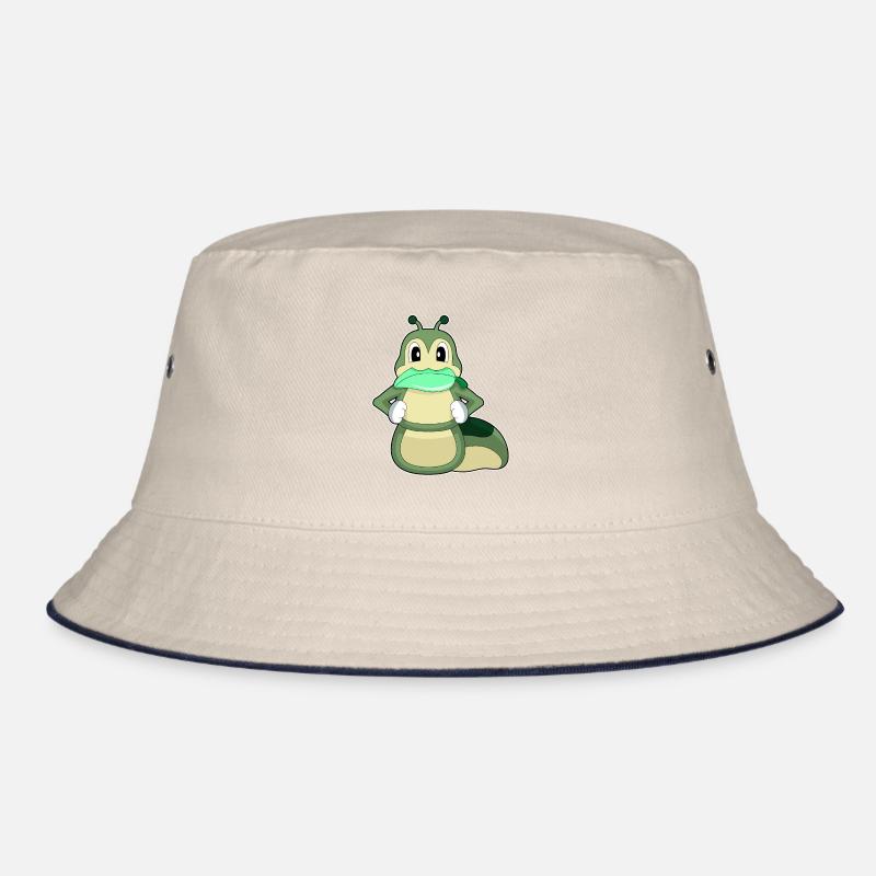 Caterpillar Leaf Bucket Hat