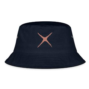 Anime Scar Anime Cosplay Training Gym Bodybuilding - Bucket Hat - navy - Front