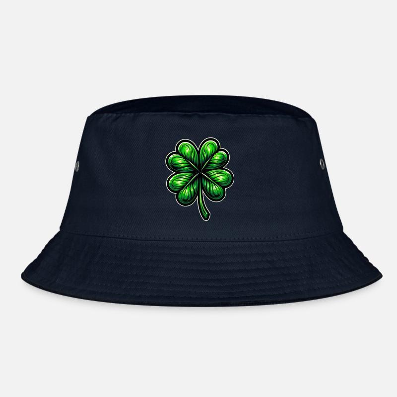 Four-leaf clover Bucket Hat