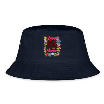 Amour et Fleurs Fleurs Amour Cadeau Valentinsta - Bob - marine - Devant