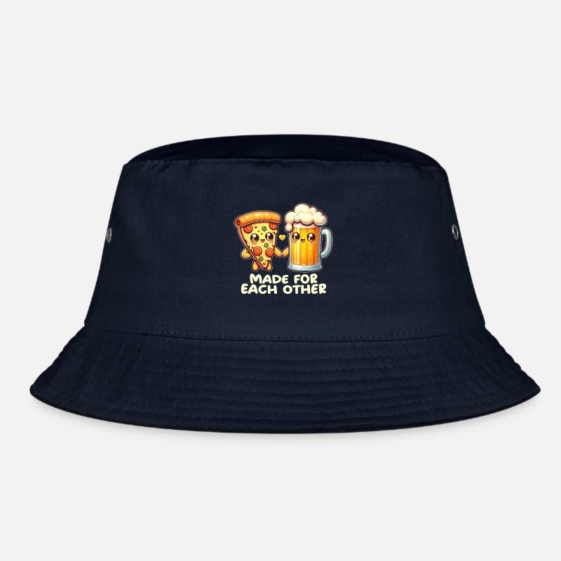 Pizza und Bier Bucket Hat